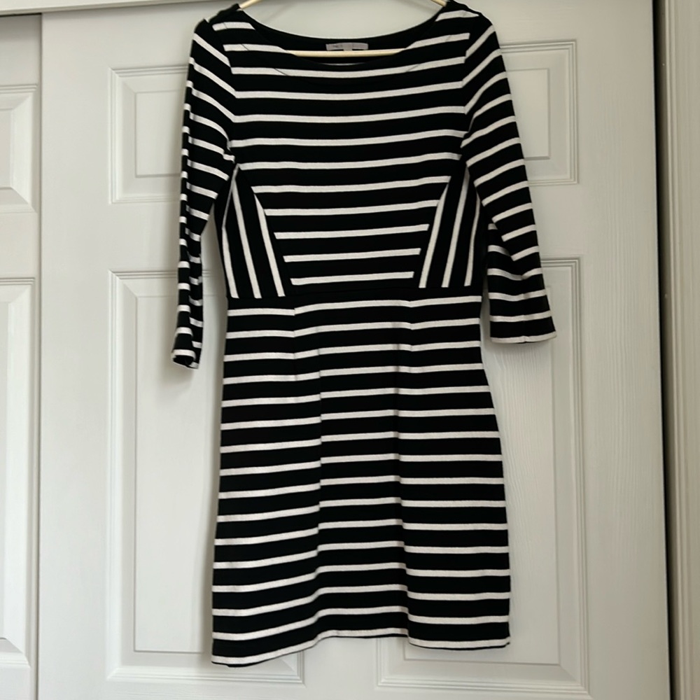 Gap striped dress- Size Small